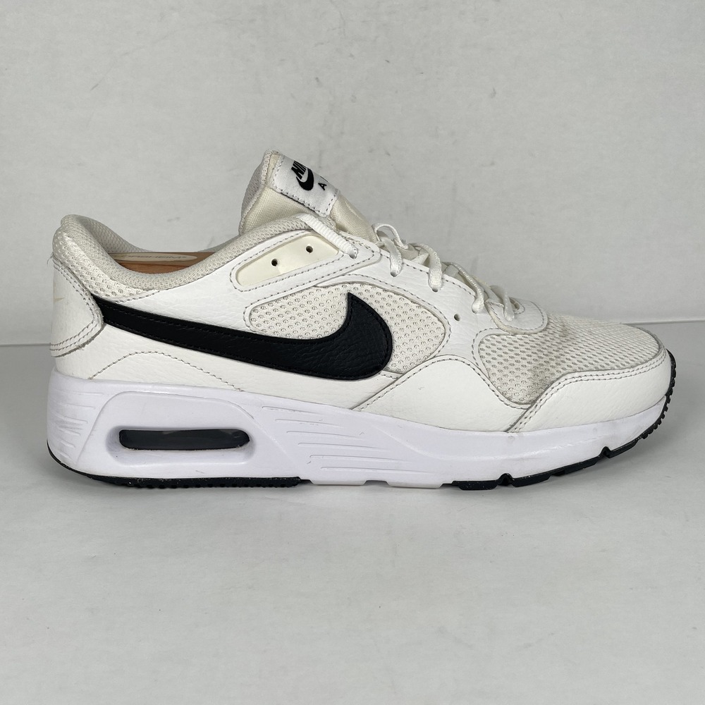 Nike Air Max SC Shoes Womens Size 10 White Black Casual Running Comfort Sneakers